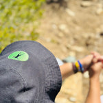 WUHIKES® Black Organic bucket hat
