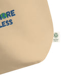 EXPLORE MORE WORRY LESS™ Large organic tote bag