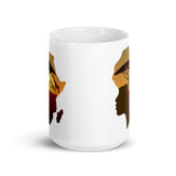 I AM AFRICA White Glossy Mug