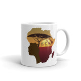 I AM AFRICA White Glossy Mug